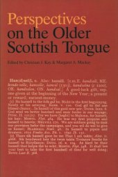 book Perspectives on the Older Scottish Tongue