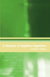 book A Glossary of Cognitive Linguistics