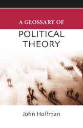 book A Glossary of Political Theory