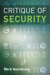 book Critique of Security