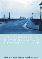 book The Edinburgh Companion to Twentieth-Century Literatures in English