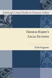 book Thomas Hardy's Legal Fictions