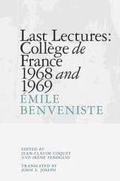 book Last Lectures: Collège de France 1968 and 1969