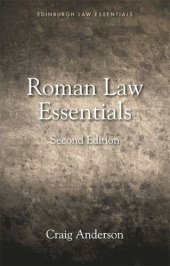 book Roman Law Essentials