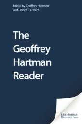 book The Geoffrey Hartman Reader