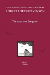 book The Amateur Emigrant, by Robert Louis Stevenson