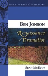 book Ben Jonson, Renaissance Dramatist