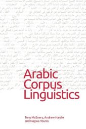 book Arabic Corpus Linguistics