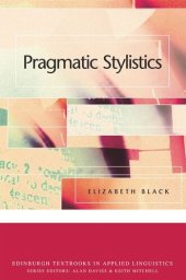 book Pragmatic Stylistics