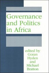 book Governance and Politics in Africa