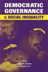 book Democratic Governance and Social Inequality