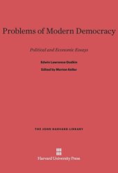 book Problems of Modern Democracy: Political and Economic Essays