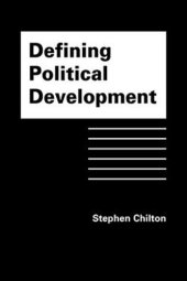 book Defining Political Development