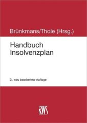 book Handbuch Insolvenzplan