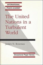 book The United Nations in a Turbulent World