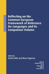 book Reflecting on the Common European Framework of Reference for Languages and its Companion Volume