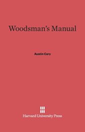 book Woodsman's Manual