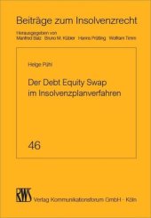 book Der Debt Equity Swap im Insolvenzplanverfahren