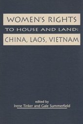 book Women's Rights to House and Land: China, Laos, and Vietnam