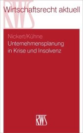 book Unternehmensplanung in Krise und Insolvenz