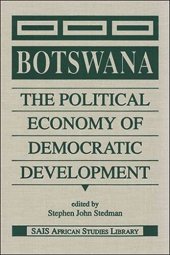 book Botswana: The Political Economy of Democratic Development