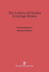 book The Letters of Charles Armitage Brown