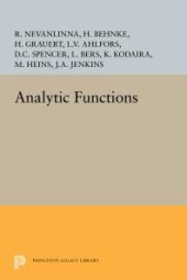 book Analytic Functions