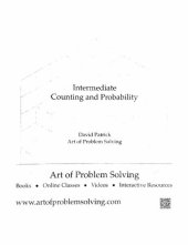 book Intermediate Counting and Probability