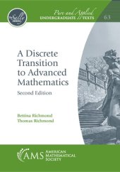 book A Discrete Transition to Advanced Mathematics