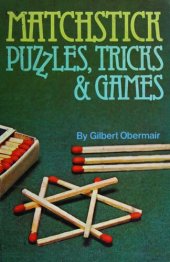 book Matchstick Puzzles, Tricks and Games