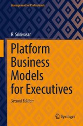 book Platform Business Models for Executives (Management for Professionals)