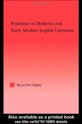 book Pestilence in Medieval and Early Modern English Literature