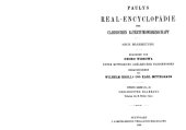 book Paulys Realencyclopadie der classischen Altertumswissenschaft: neue Bearbeitung, Bd.7A 1 : Tributum - M. Tullius Cicero: BD VII A, Hbd VII A,1