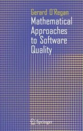 book Mathematical Approaches to Software Quality