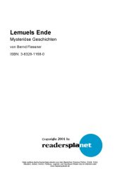 book Lemuels Ende. Mysteriose Geschichten