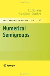 book Numerical Semigroups