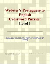 book Webster's Portuguese to English Crossword Puzzles: Level 1