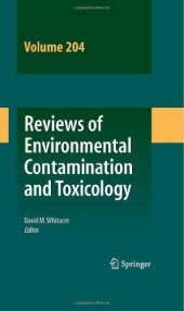 book Reviews of Environmental Contamination and Toxicology