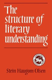 book The Structure of Literary Understanding