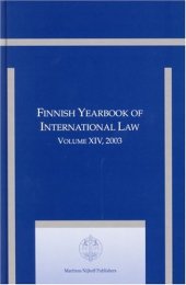 book Finnish Yearbook of International Law, 14 (2003) (Finnish Yearbook of International Law)