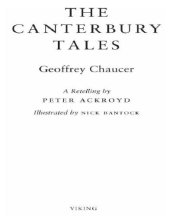 book The Canterbury Tales: A Retelling by Peter Ackroyd