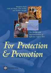 book For Protection and Promotion: The Design and Implementation of Effective Safety Nets (Directions in Development)