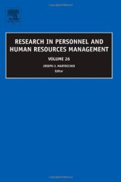 book Research in Personnel and Human Resources Management