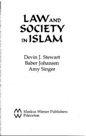 book Law and society in Islam