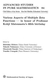 book Various aspects of multiple Zeta functions (ASPM84, MS Japan