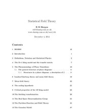 book Statistical Field Theory