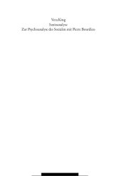 book Sozioanalyse – Zur Psychoanalyse des Sozialen mit Pierre Bourdieu