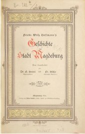 book Geschichte der Stadt Magdeburg