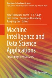 book Machine Intelligence and Data Science Applications: Proceedings of MIDAS 2022