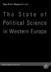 book The State of Political Science in Western Europe